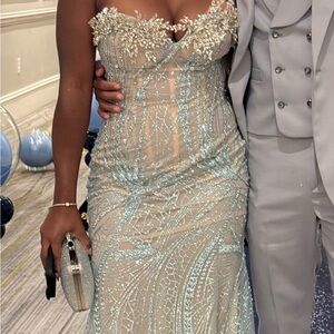 Elegant Sequin Evening Gown - worn once.